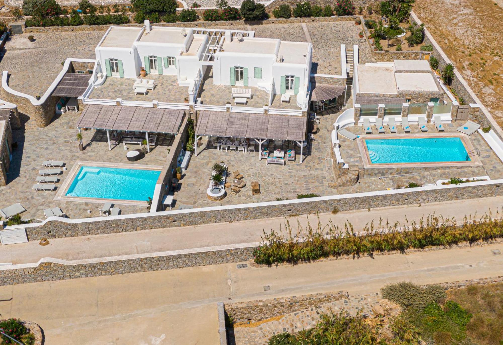 Mando Pool Villas W Sea Views - Five Bedrooms 수퍼 파라다이스 비치 외부 사진