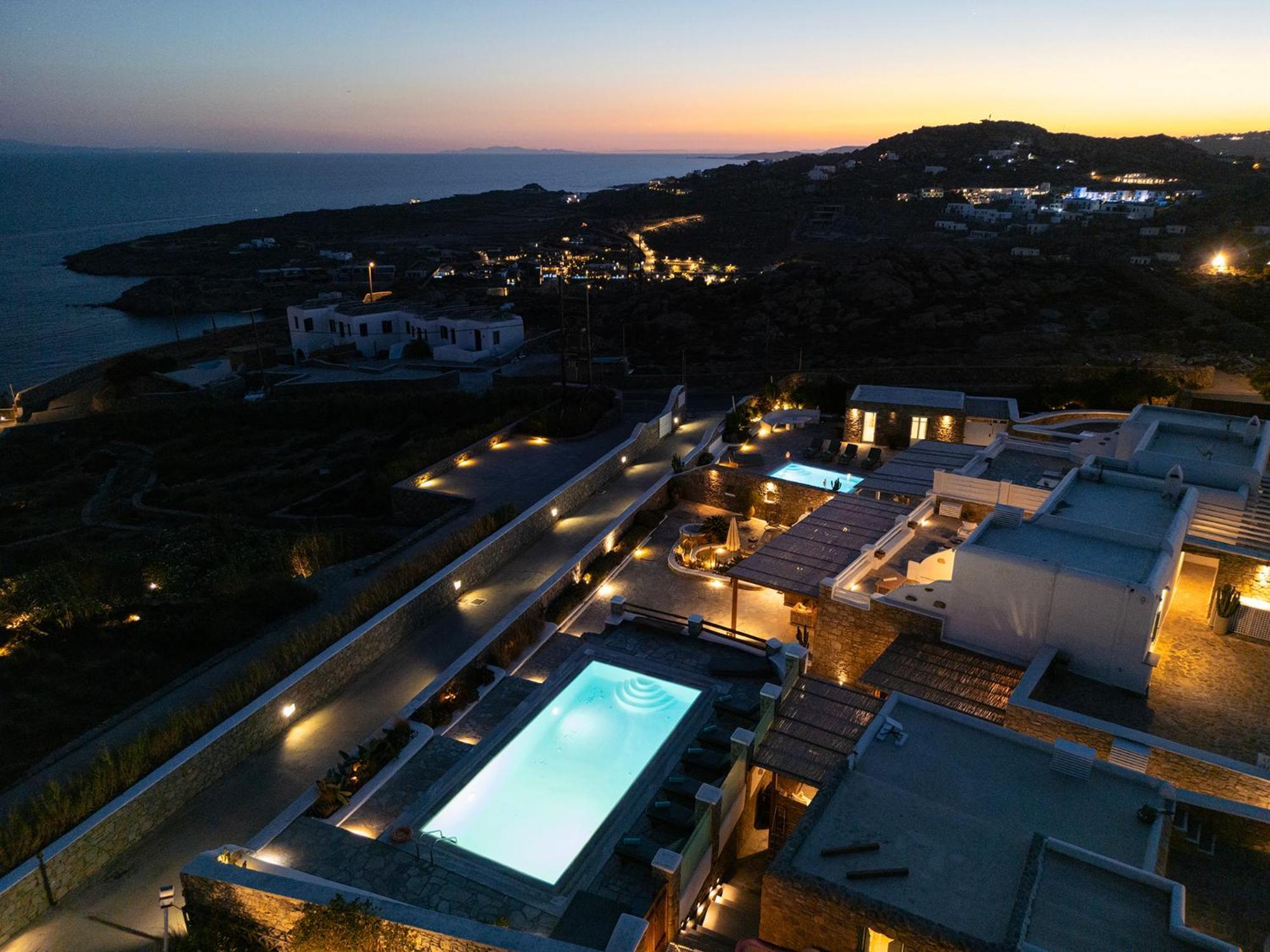 Mando Pool Villas W Sea Views - Five Bedrooms 수퍼 파라다이스 비치 외부 사진