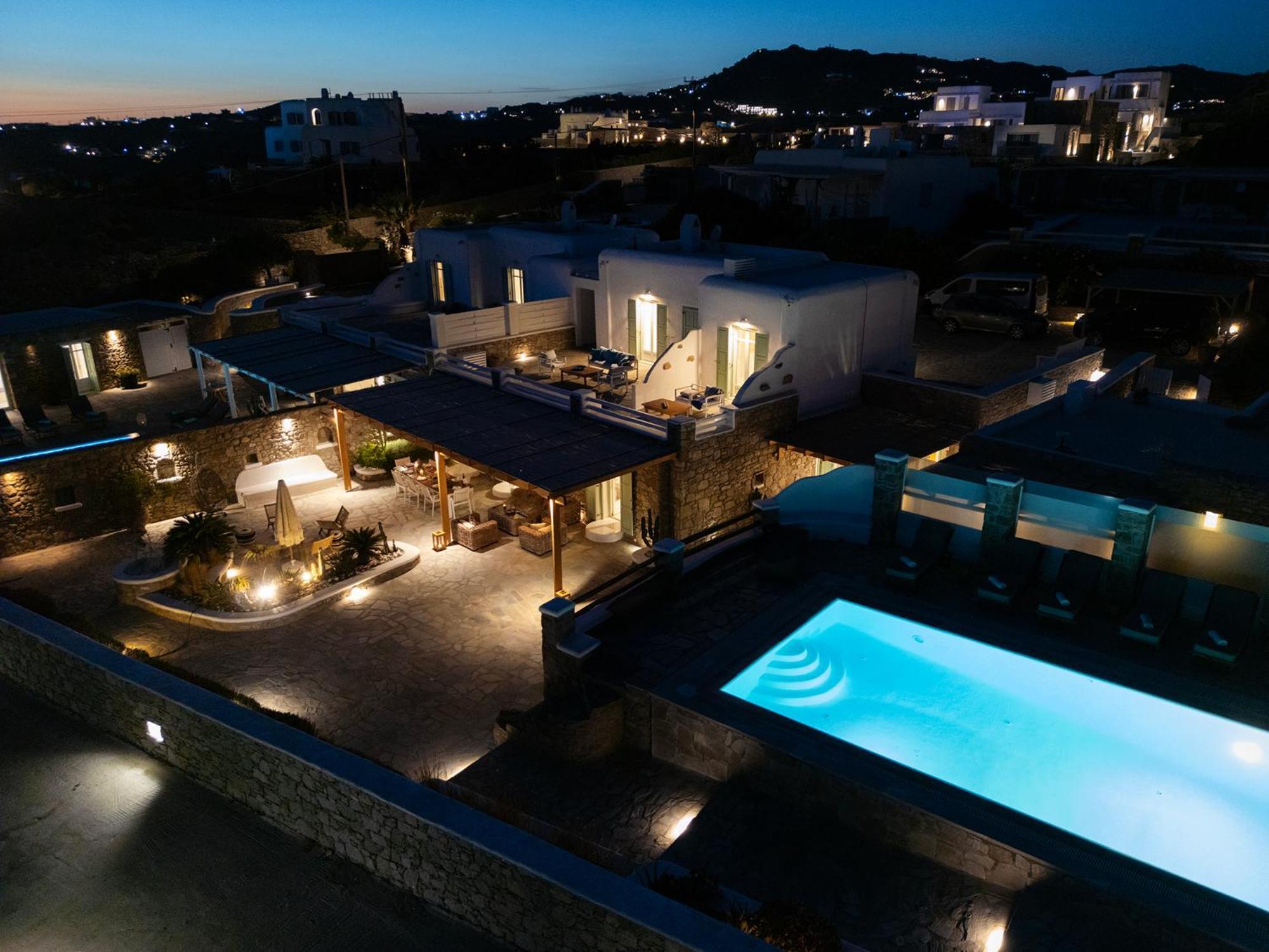 Mando Pool Villas W Sea Views - Five Bedrooms 수퍼 파라다이스 비치 외부 사진